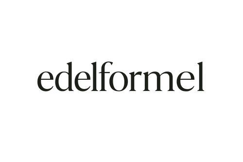 edelformel nicesimple text logo